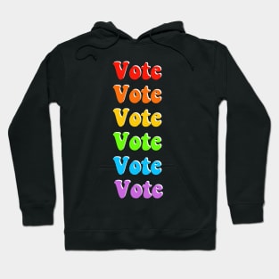 Rainbow Vote Hoodie